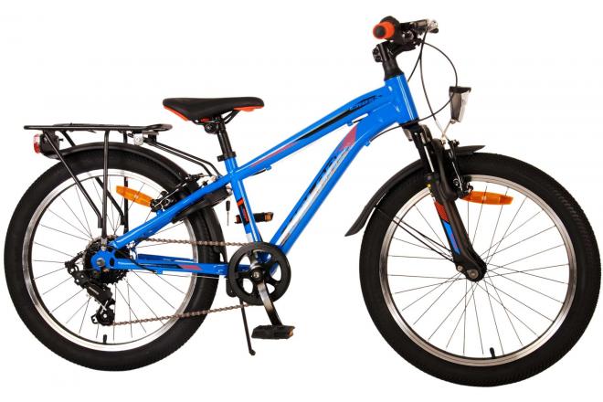 Volare Cross Kinderfahrrad - Jungen - 20 Zoll - Blau - 6 Gänge