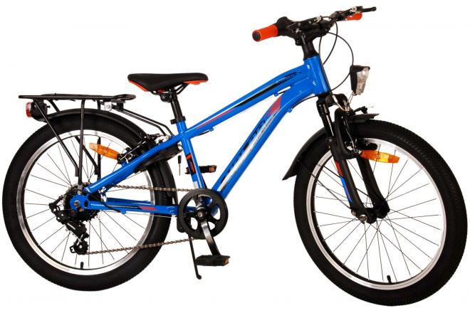 Volare Cross Kinderfahrrad - Jungen - 20 Zoll - Blau - 6 Gänge