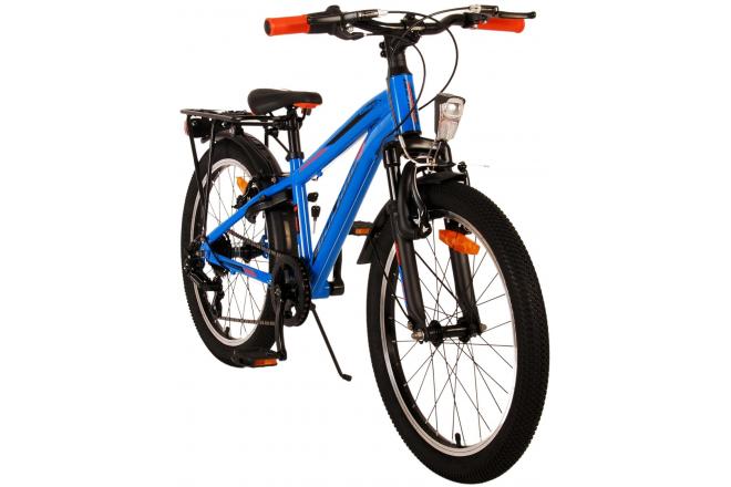 Volare Cross Kinderfahrrad - Jungen - 20 Zoll - Blau - 6 Gänge