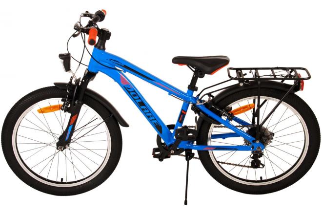 Volare Cross Kinderfahrrad - Jungen - 20 Zoll - Blau - 6 Gänge