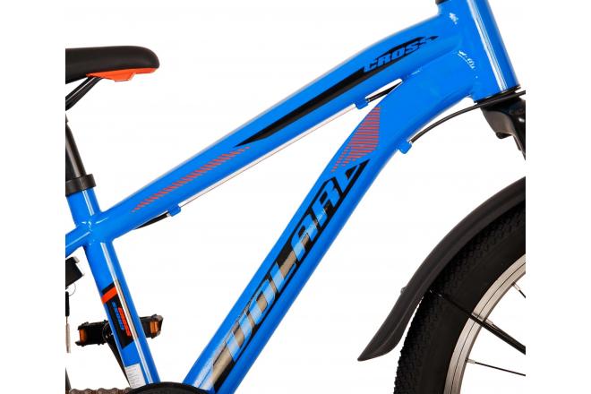 Volare Cross Kinderfahrrad - Jungen - 20 Zoll - Blau - 6 Gänge