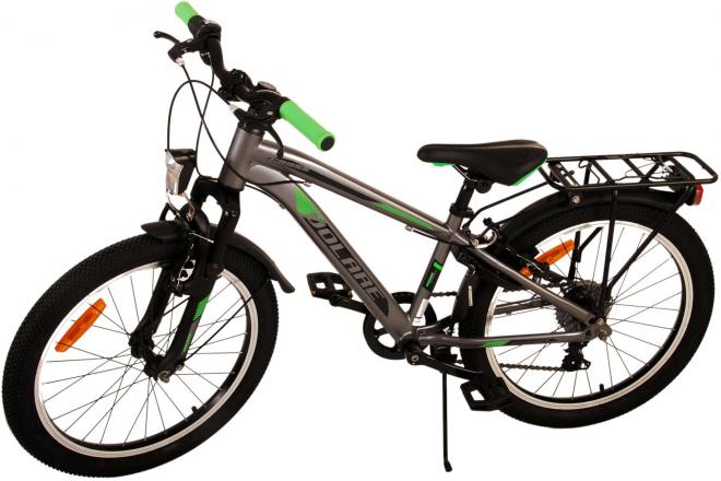 Volare Cross Kinderfahrrad - Jungen - 20 Zoll - dunkelgrau, 6 Gänge