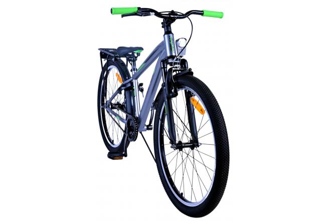 Volare Cross Kinderfahrrad - Jungen - 24 Zoll - dunkelgrau