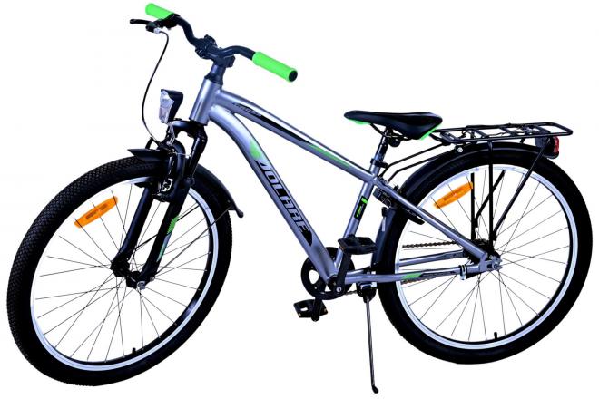 Volare Cross Kinderfahrrad - Jungen - 24 Zoll - dunkelgrau