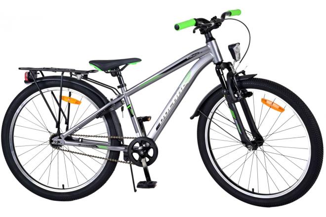 Volare Cross Kinderfahrrad - Jungen - 24 Zoll - dunkelgrau