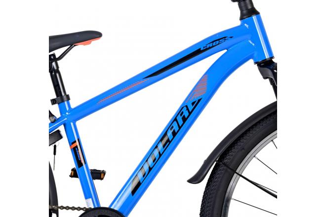 Volare Cross Kinderfahrrad - Jungen - 24 Zoll - Blau