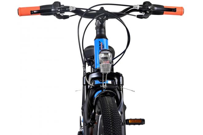 Volare Cross Kinderfahrrad - Jungen - 24 Zoll - Blau - 18 Gänge