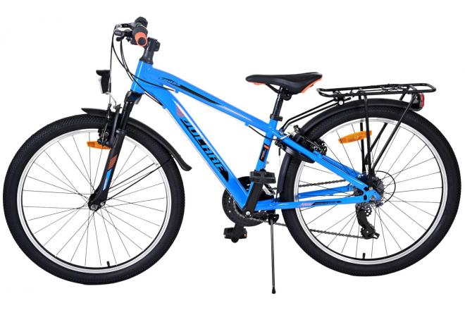 Volare Cross Kinderfahrrad - Jungen - 24 Zoll - Blau - 18 Gänge