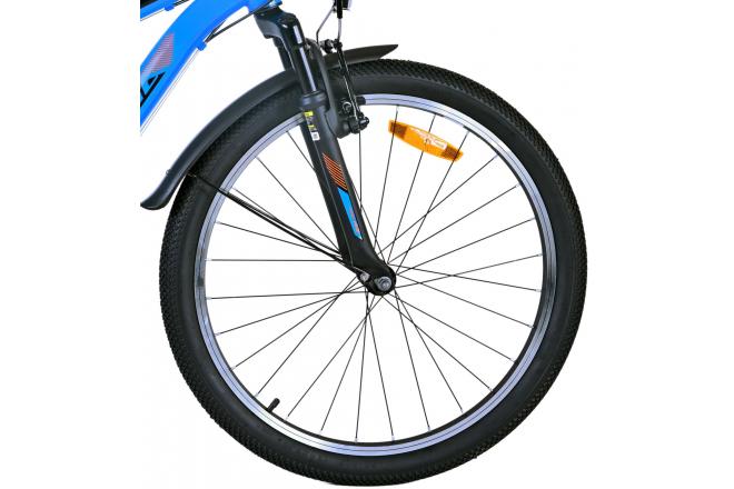 Volare Cross Kinderfahrrad - Jungen - 24 Zoll - Blau - 18 Gänge