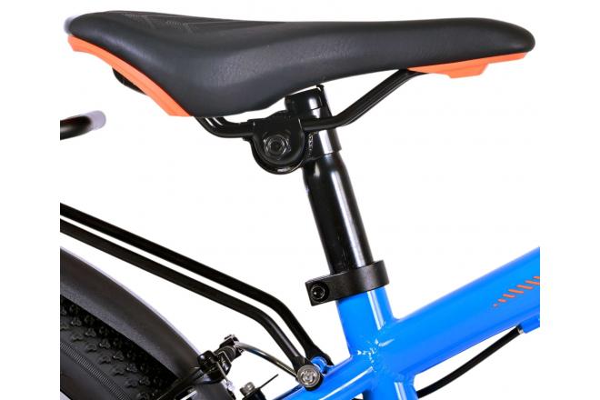 Volare Cross Kinderfahrrad - Jungen - 24 Zoll - Blau - 18 Gänge