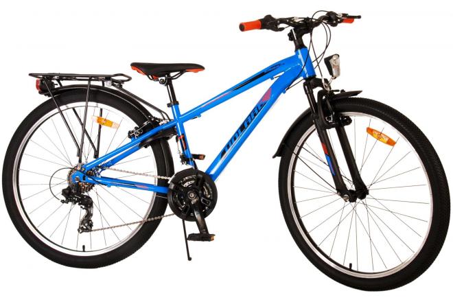 Volare Cross Kinderfahrrad - Jungen - 26 Zoll - Blau 18 Gänge