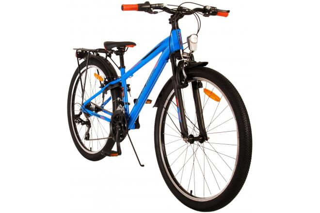 Volare Cross Kinderfahrrad - Jungen - 26 Zoll - Blau 18 Gänge