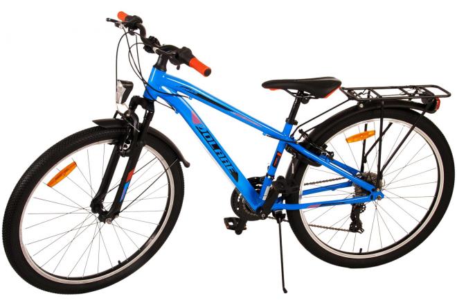 Volare Cross Kinderfahrrad - Jungen - 26 Zoll - Blau 18 Gänge