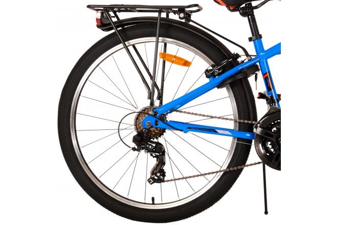 Volare Cross Kinderfahrrad - Jungen - 26 Zoll - Blau 18 Gänge