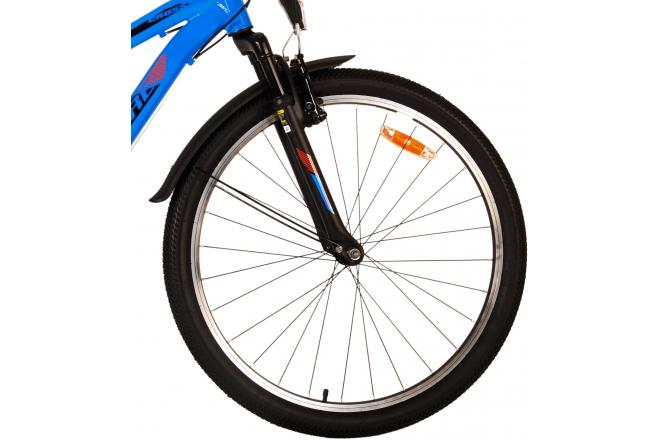 Volare Cross Kinderfahrrad - Jungen - 26 Zoll - Blau 18 Gänge