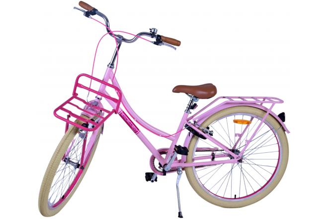 Volare Excellent Kinderfahrrad - Mädchen - 26 Zoll - Rosa - Zweihandbremsen