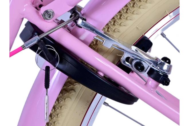 Volare Excellent Kinderfahrrad - Mädchen - 26 Zoll - Rosa - Zweihandbremsen