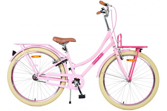 Volare Excellent Kinderfahrrad - Mädchen - 26 Zoll - Rosa - Zweihandbremsen