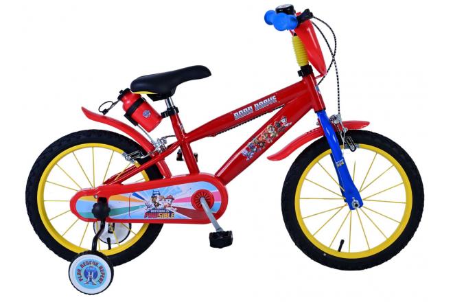 Paw Patrol Kinderfahrrad - Jungen - 16 Zoll - rot
