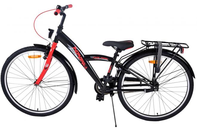 Volare Thombike Kinderfahrrad - Jungen - 26 Zoll - Schwarz Rot