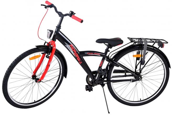 Volare Thombike Kinderfahrrad - Jungen - 26 Zoll - Schwarz Rot