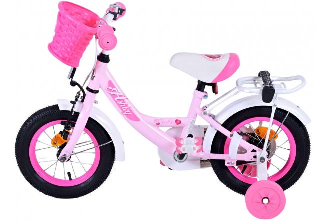 Volare Ashley Kinderfahrrad - Mädchen - 12 Zoll - Rosa