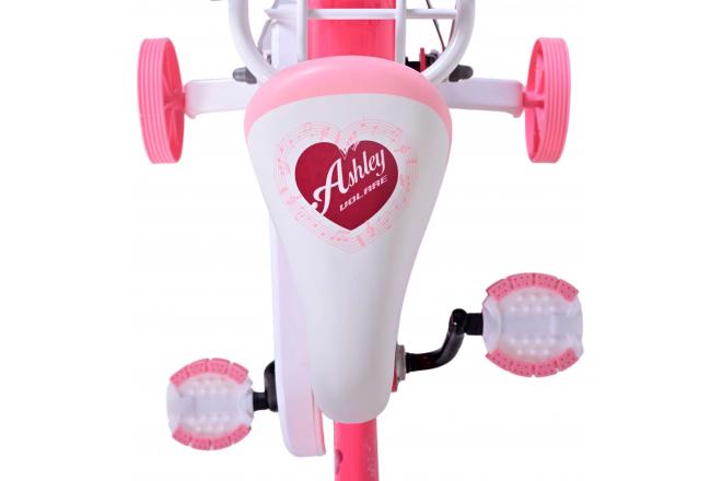 Volare Ashley Kinderfahrrad - Mädchen - 12 Zoll - Rot/Rosa