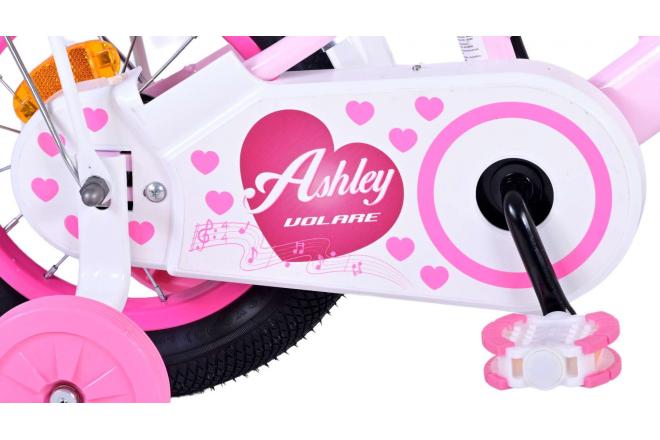 Volare Ashley Kinderfahrrad - Mädchen - 12 Zoll - Rosa