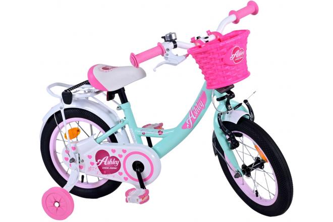 Volare Ashley Kinderfahrrad - Mädchen - 14 Zoll - Grün