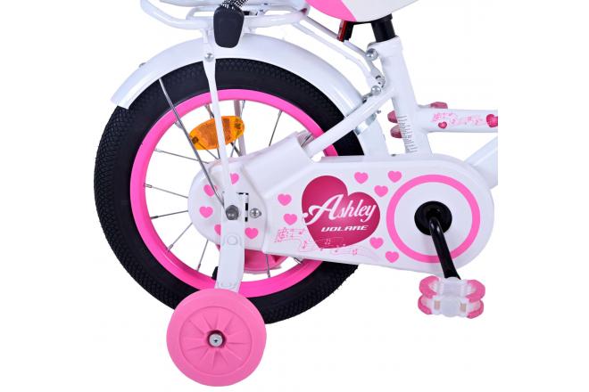 Volare Ashley Kinderfahrrad - Mädchen - 14 Zoll - Weiß