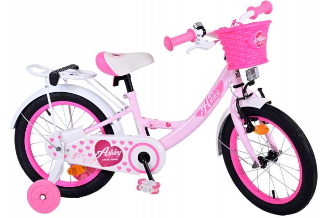 Volare Ashley Kinderfahrrad - Mädchen - 16 Zoll - Rosa