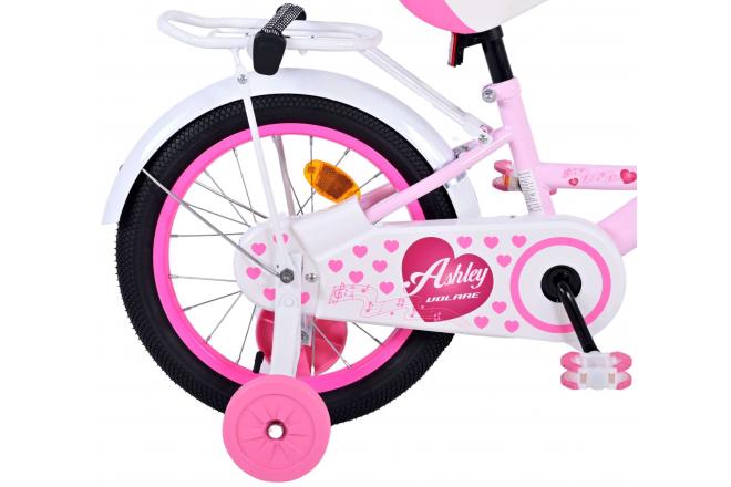 Volare Ashley Kinderfahrrad - Mädchen - 16 Zoll - Rosa