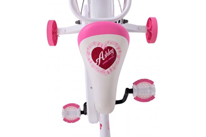 Volare Ashley Kinderfahrrad - Mädchen - 16 Zoll - Weiß