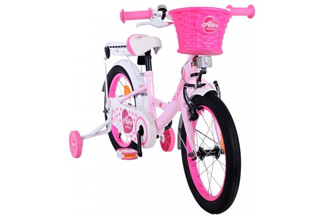 Volare Ashley Kinderfahrrad - Mädchen - 16 Zoll - Rosa