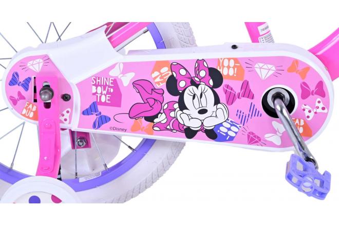 Disney Minnie Cutest Ever! Kinderfahrrad - Mädchen - 16 Zoll - Rosa