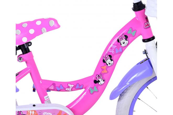 Disney Minnie Cutest Ever! Kinderfahrrad - Mädchen - 16 Zoll - Rosa