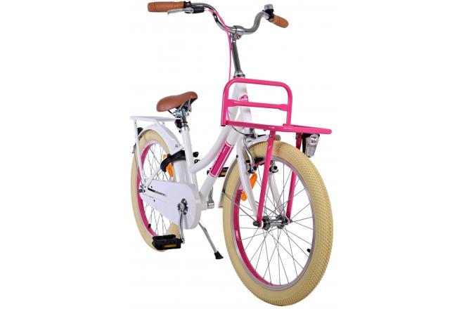 Volare Excellent Kinderfahrrad - Mädchen - 20 Zoll - Weiß