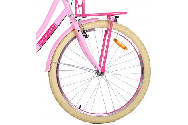 Volare Excellent Kinderfahrrad - Mädchen - 26 Zoll - Rosa - Shimano Nexus 3 Gänge