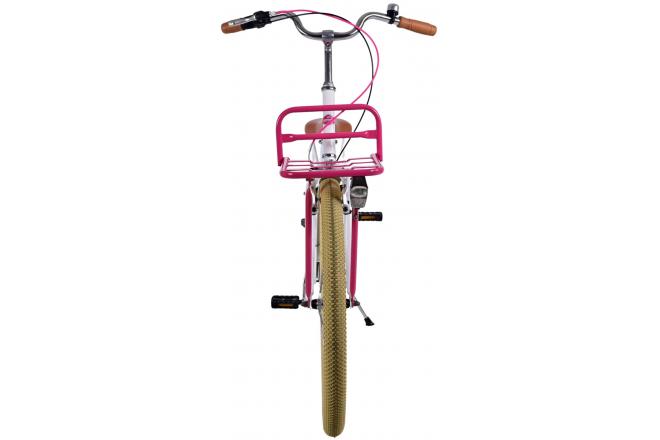 Volare Excellent Kinderfahrrad - Mädchen - 26 Zoll - Weiß - Shimano Nexus 3 Gänge