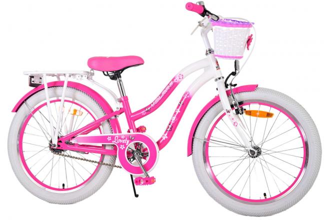 Volare Lovely Kinderfahrrad - Mädchen - 20 Zoll - Rosa