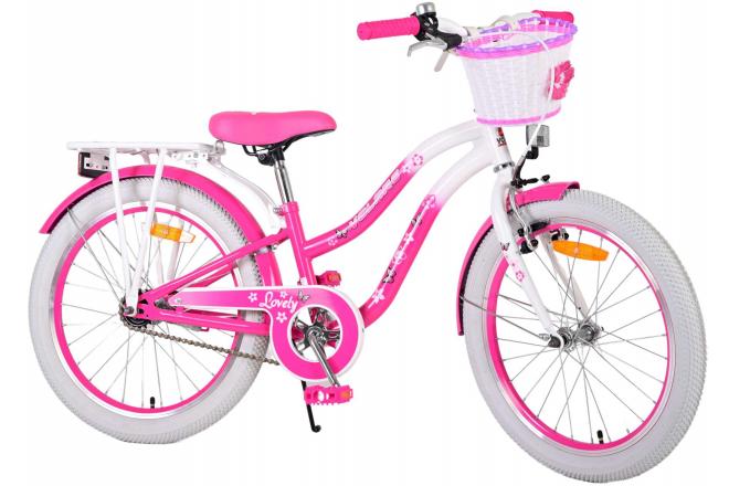 Volare Lovely Kinderfahrrad - Mädchen - 20 Zoll - Rosa