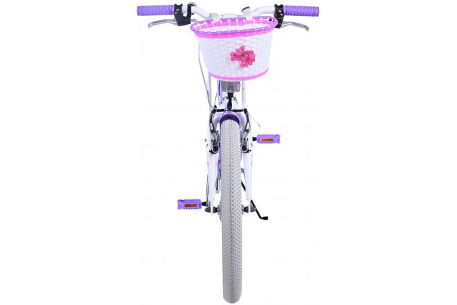 Volare Lovely Kinderfahrrad - Mädchen - 20 Zoll - Lila - Zweihandbremsen