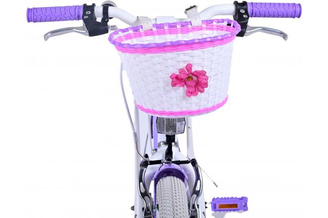 Volare Lovely Kinderfahrrad - Mädchen - 20 Zoll - Lila - Zweihandbremsen