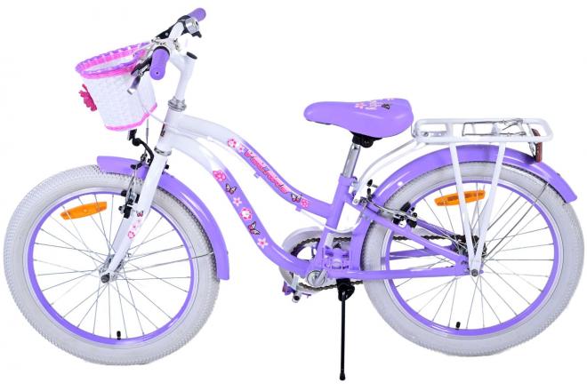 Volare Lovely Kinderfahrrad - Mädchen - 20 Zoll - Lila - Zweihandbremsen