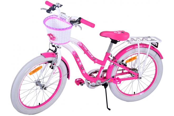 Volare Lovely Kinderfahrrad - Mädchen - 20 Zoll - Rosa Zwei Handbremsen