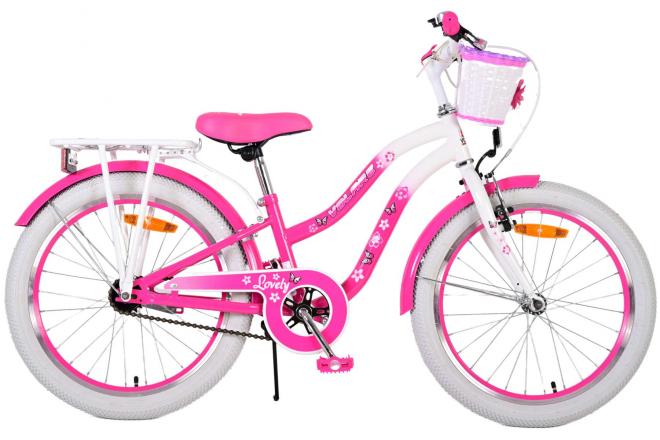 Volare Lovely Kinderfahrrad - Mädchen - 20 Zoll - Rosa