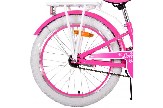 Volare Lovely Kinderfahrrad - Mädchen - 20 Zoll - Rosa