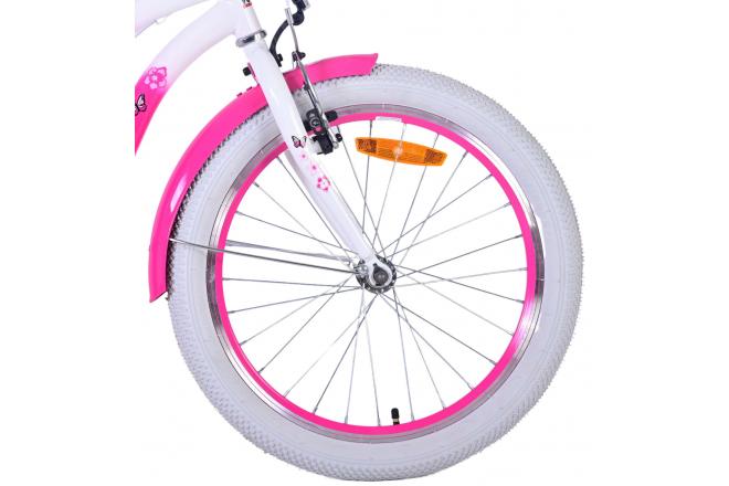 Volare Lovely Kinderfahrrad - Mädchen - 20 Zoll - Rosa Zwei Handbremsen