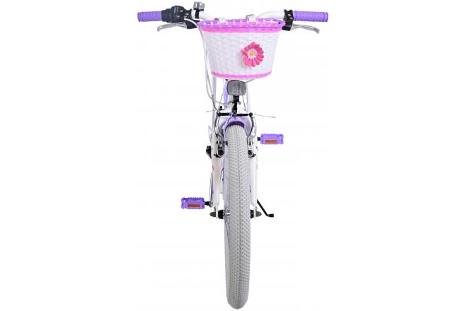 Volare Lovely Kinderfahrrad - Mädchen - 20 Zoll - Lila - 6 Gänge