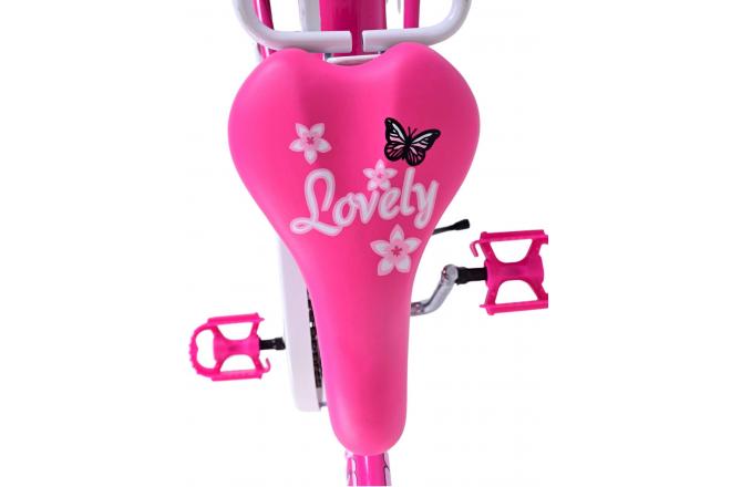 Volare Lovely Kinderfahrrad - Mädchen - 20 Zoll - Rosa - 6 Gänge